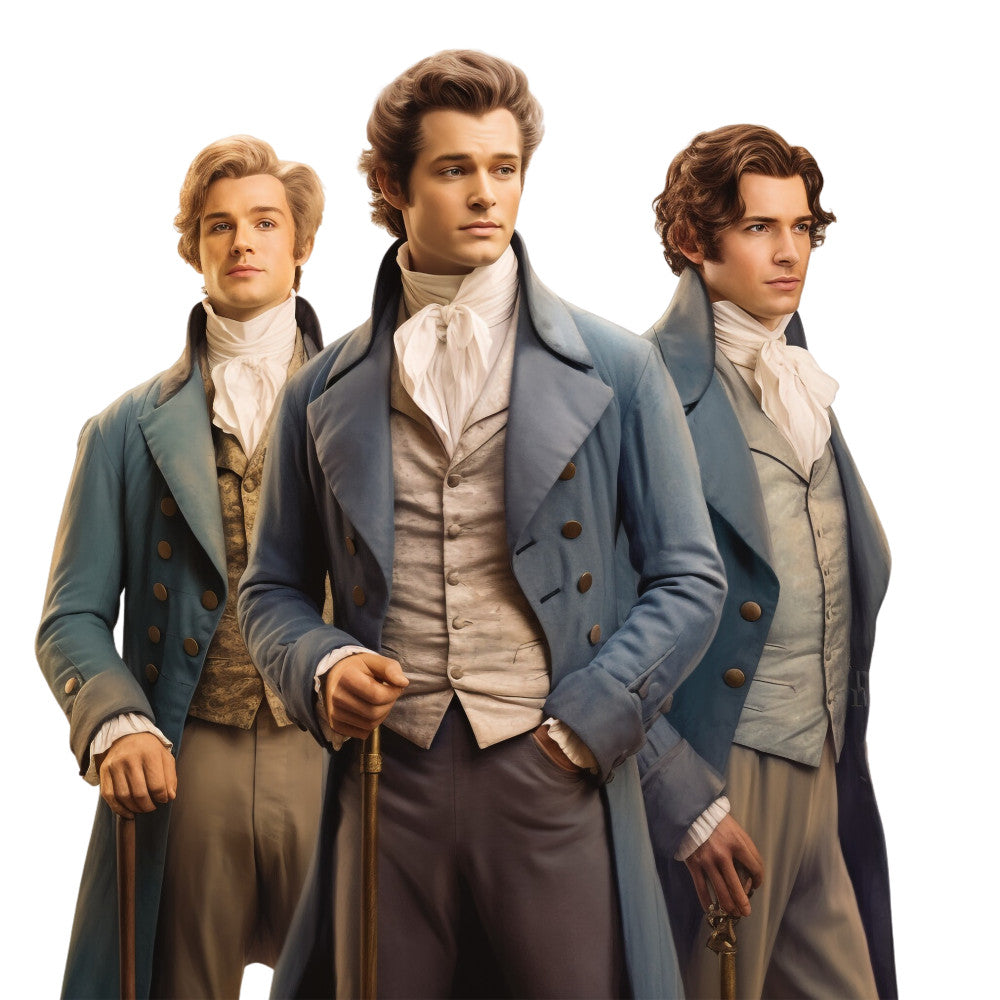 Regency Era Fabric Panel 38