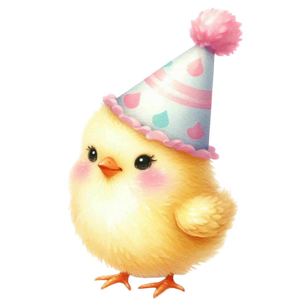 Pastel Chicks Fabric Panel 10