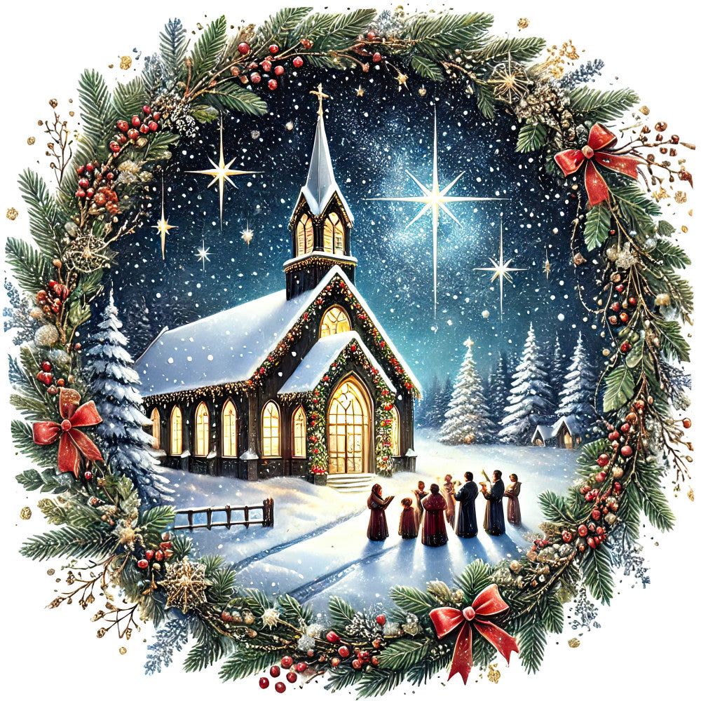 Christian Churches Fabric Panel 16