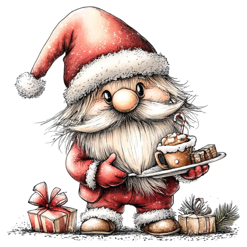 1st Whimsical Christmas Fabric Panel 148