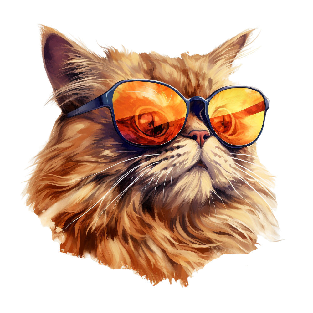 Cats with Sunglasses Fabric Panel 17