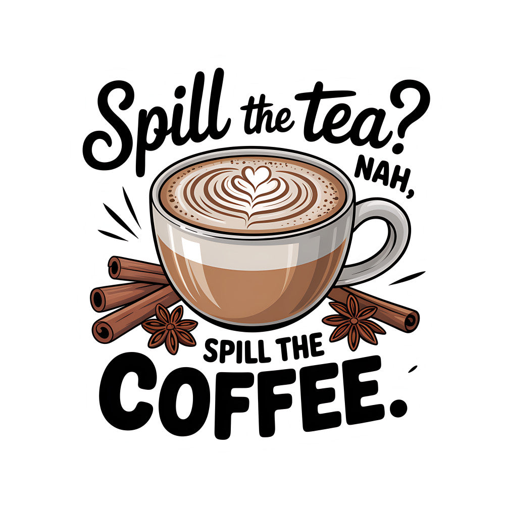 Coffee Quotes Fabric Panel 9