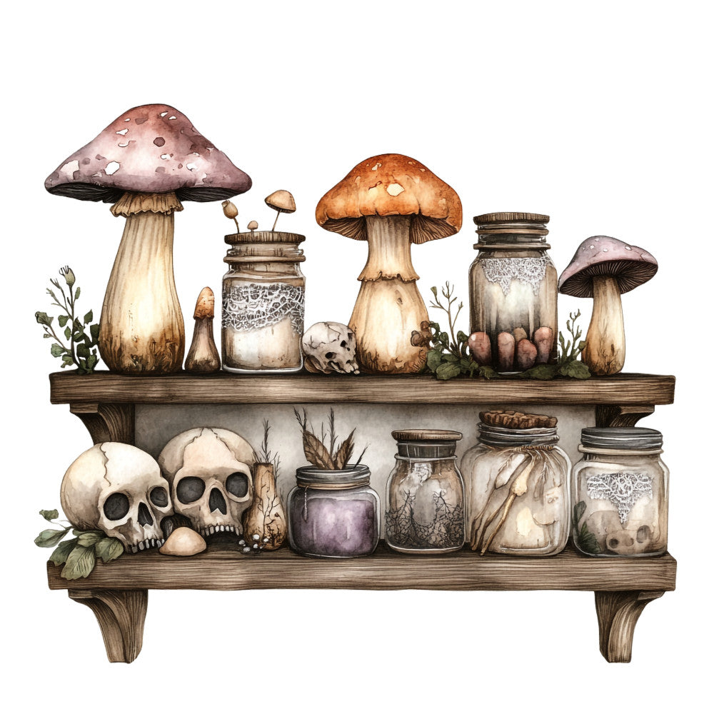 Gothic Cottage Fabric Panel 11