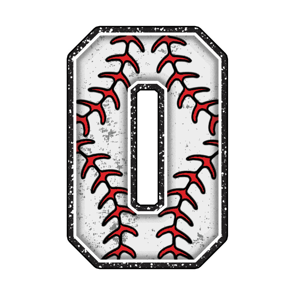 Baseball Alphabet Fabric Panel 25