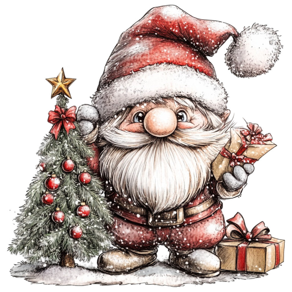 1st Whimsical Christmas Fabric Panel 69