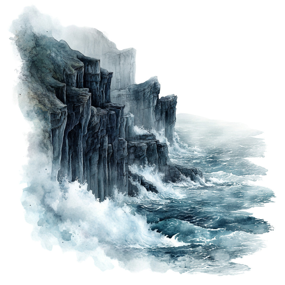 Haunted Ocean Fabric Panel 39