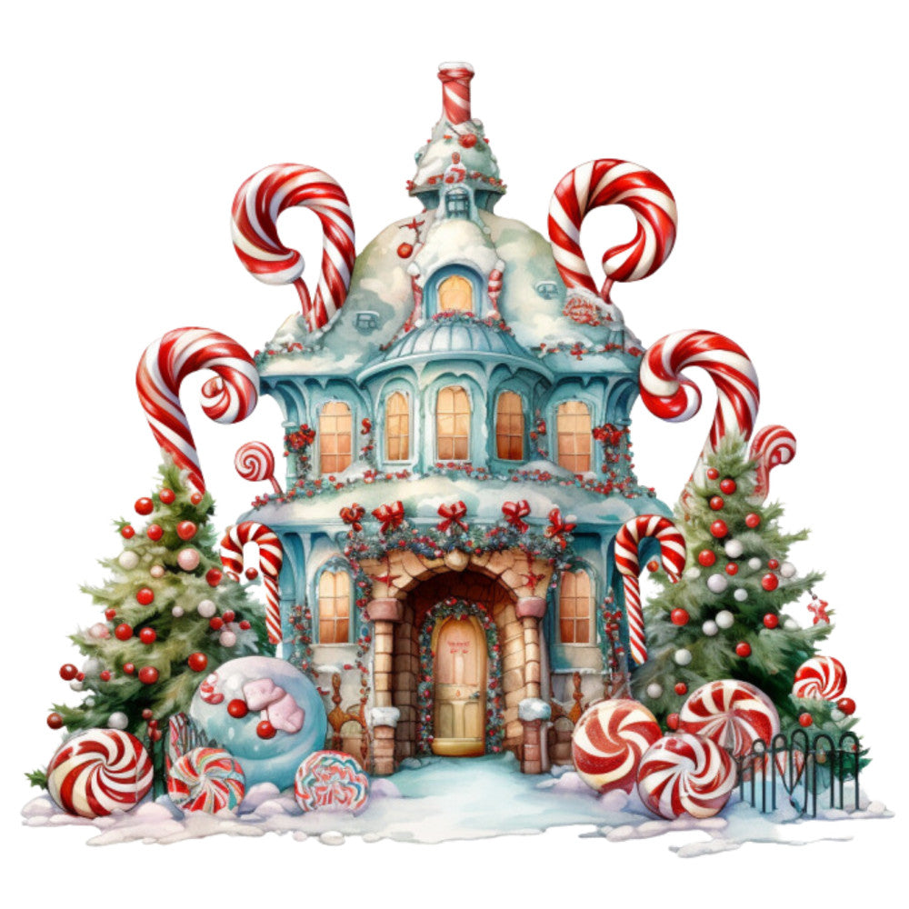 A Retro Christmas Fabric Panel 29