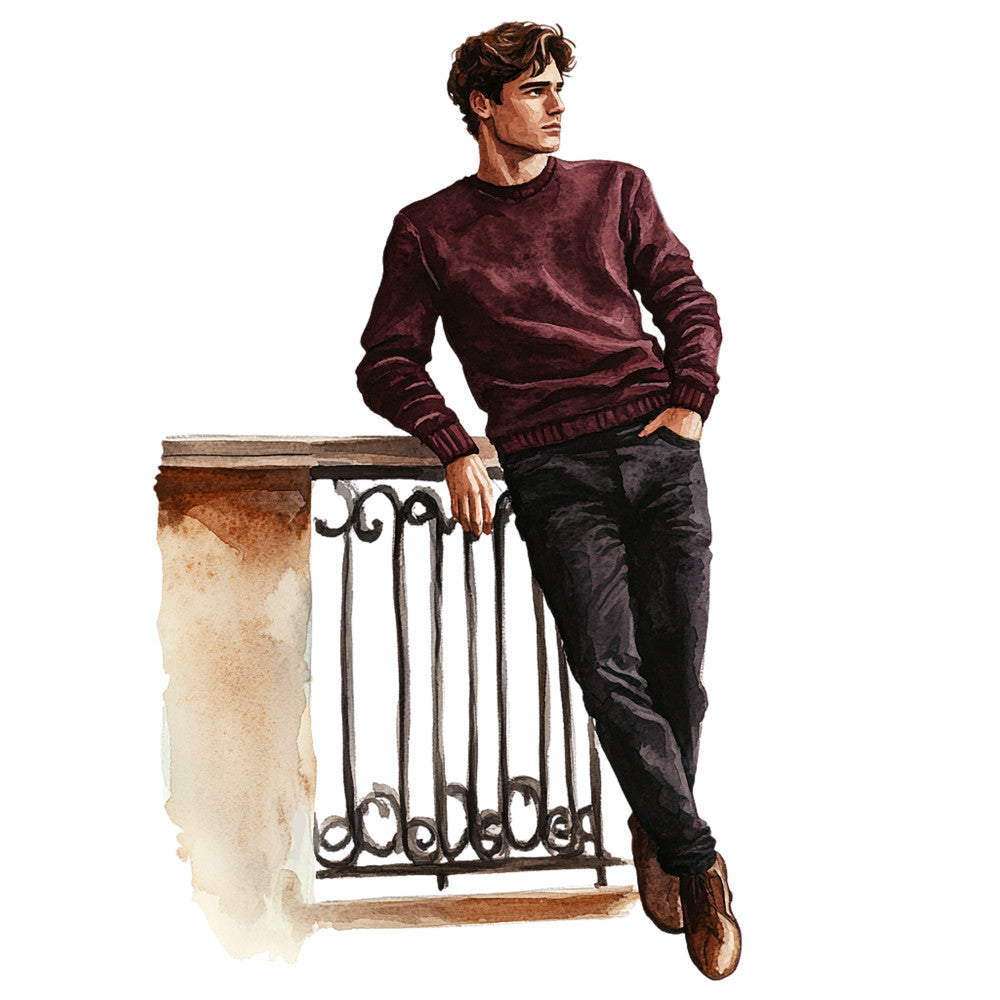 Dark Romance Fabric Panel 14