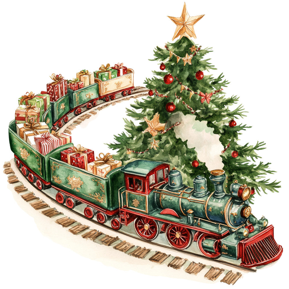 Rustic Christmas Fabric Panel 39