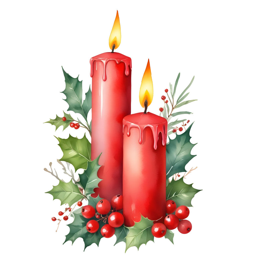 Christmas Element Fabric Panel 27