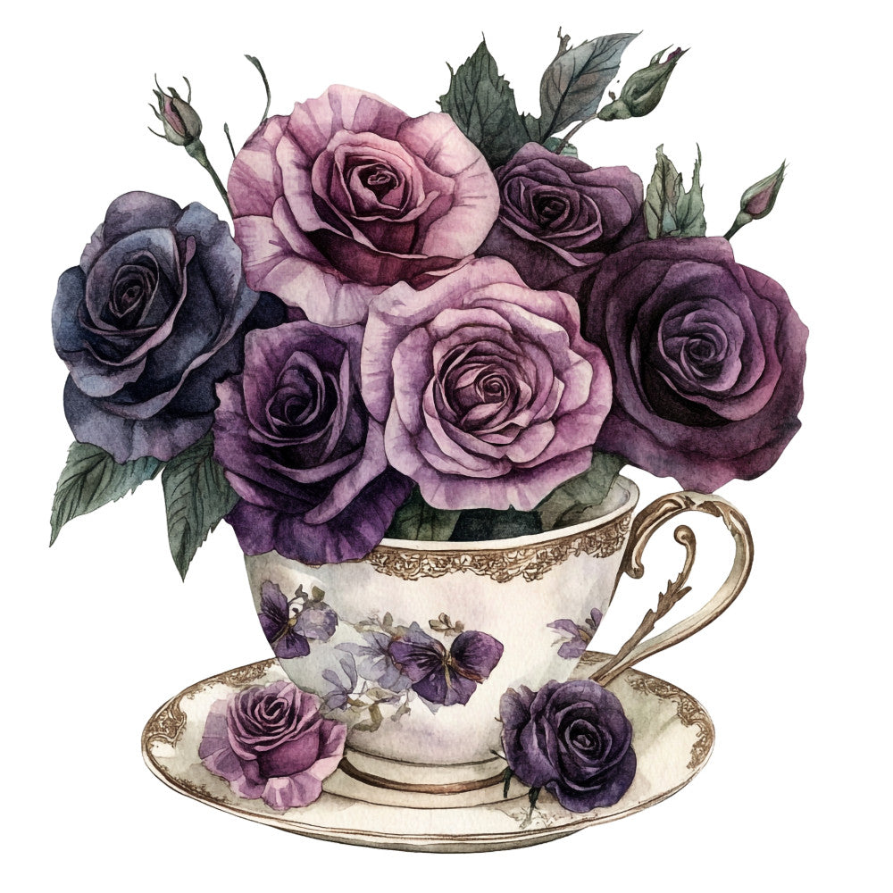 Gothic Cottage Fabric Panel 6