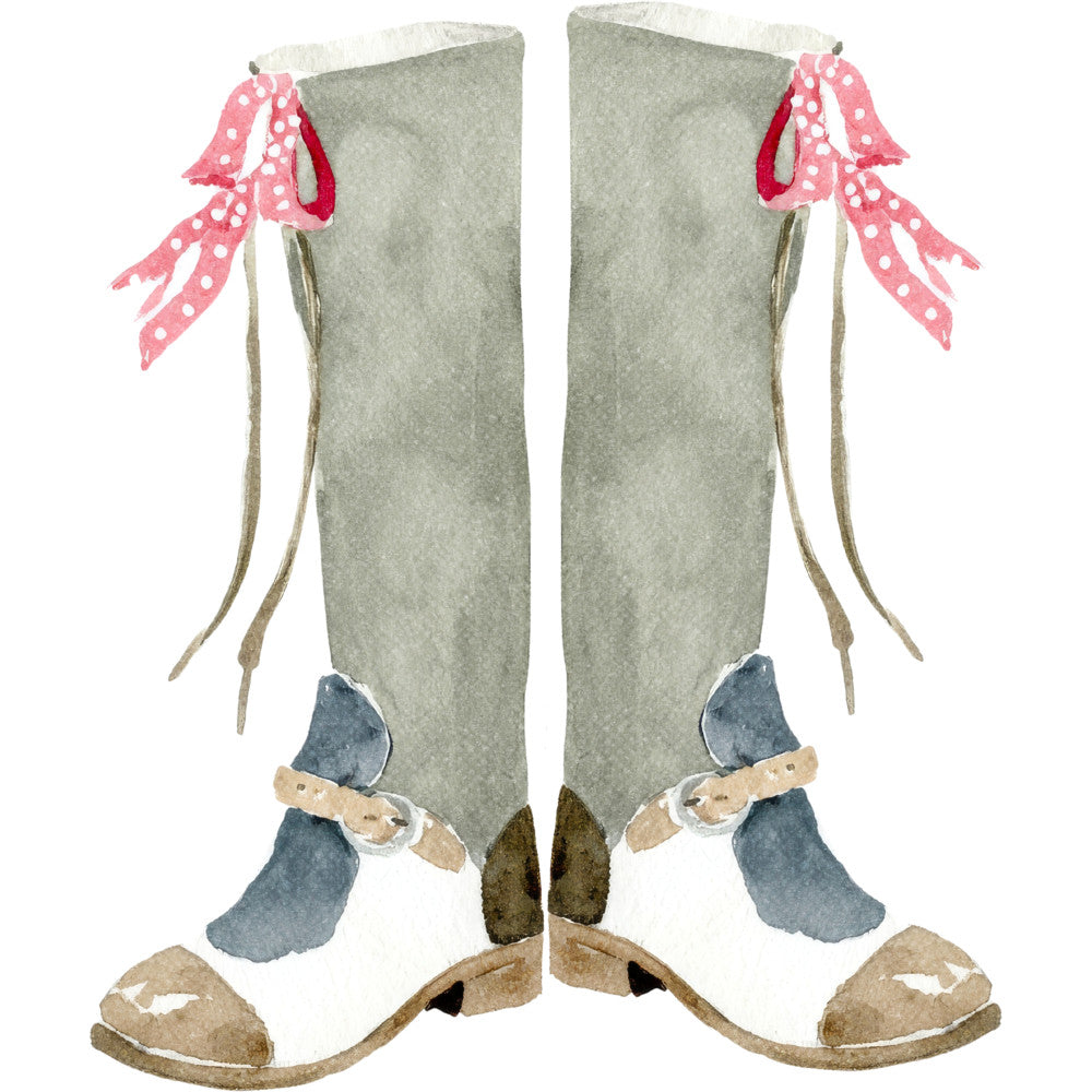 Watercolor Horses Fabric Panel 39