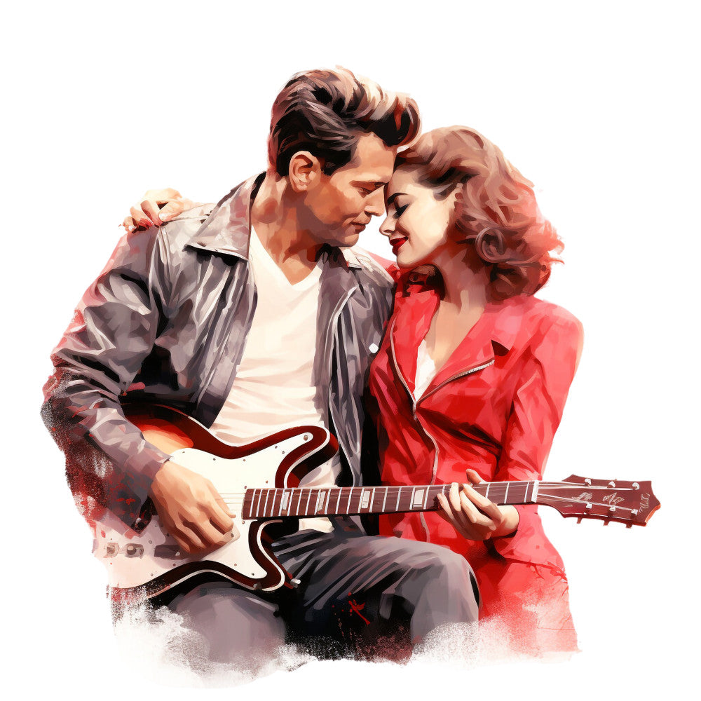 Red Rock and Roll Fabric Panel 8