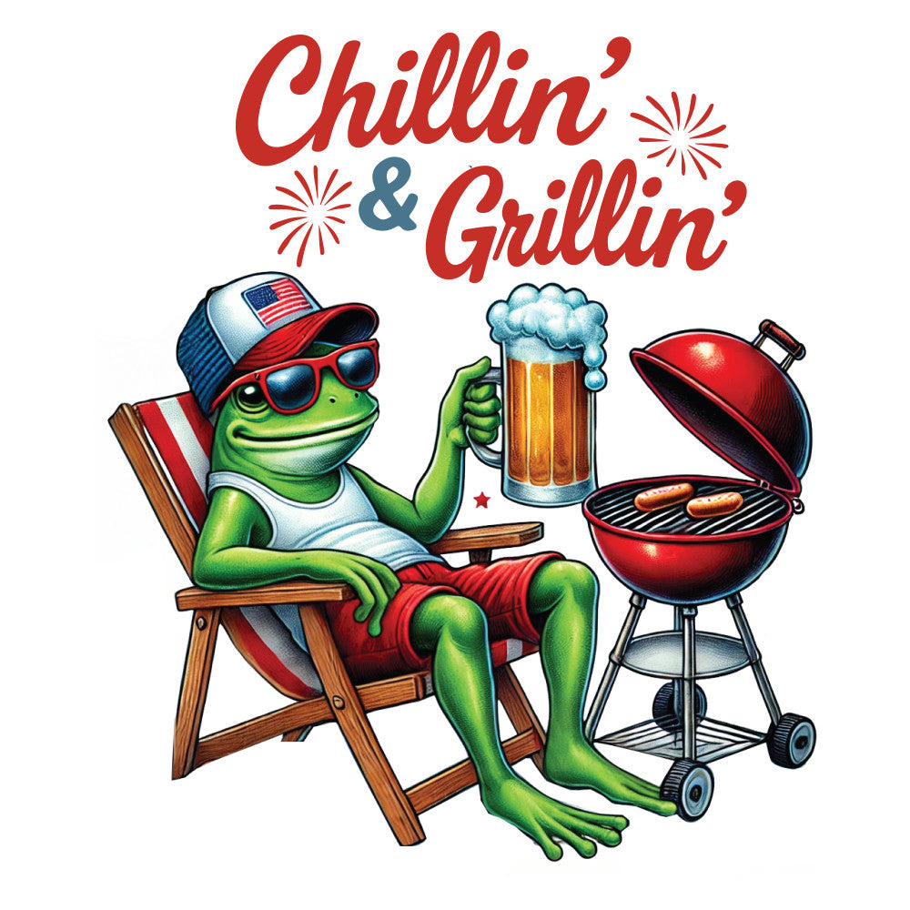 Funny 4th of July Fabric Panel 1