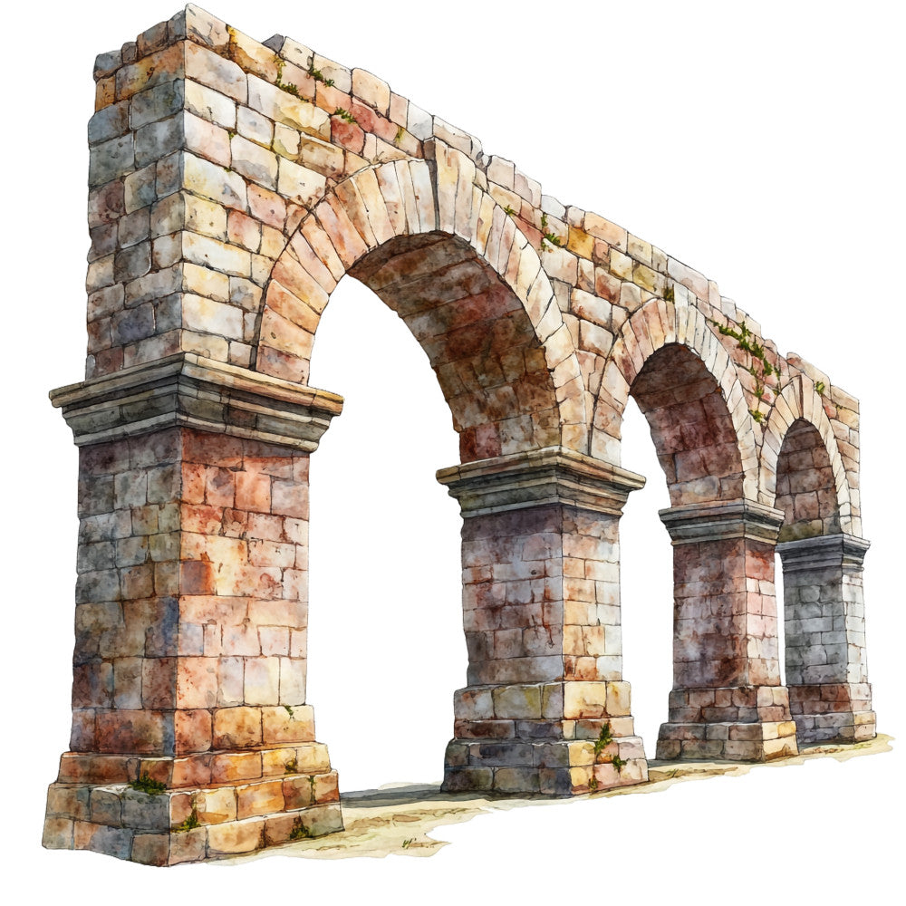 Roman Empire Fabric Panel 17