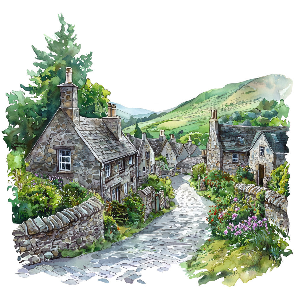 Landscapes of Scotland Fabric Panel 31