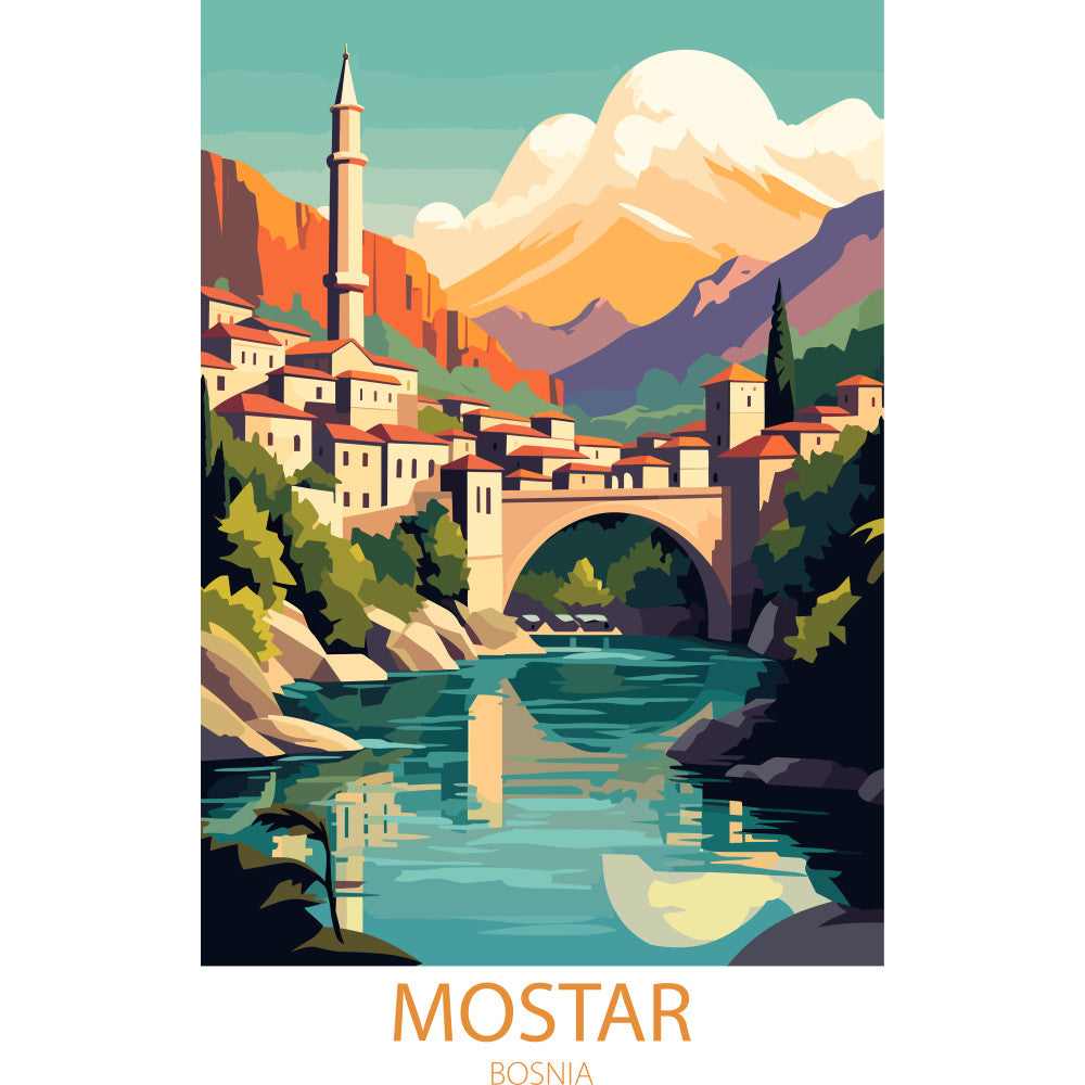 Travel Poster Fabric Panel 30