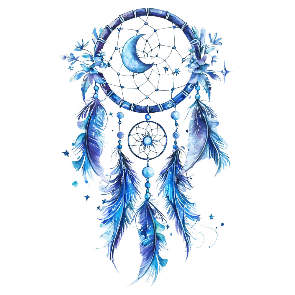 Floral Dreamcatcher Fabric Panel 24