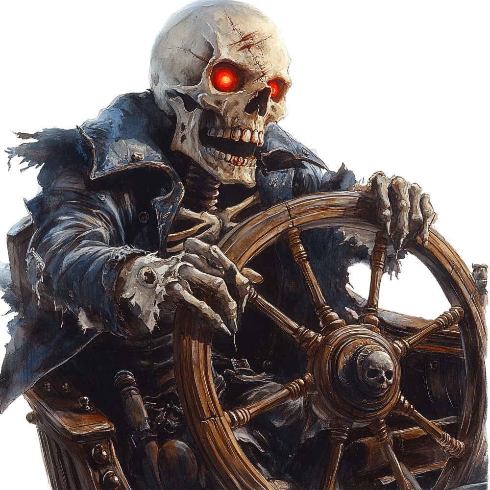 Haunted Ocean Fabric Panel 37