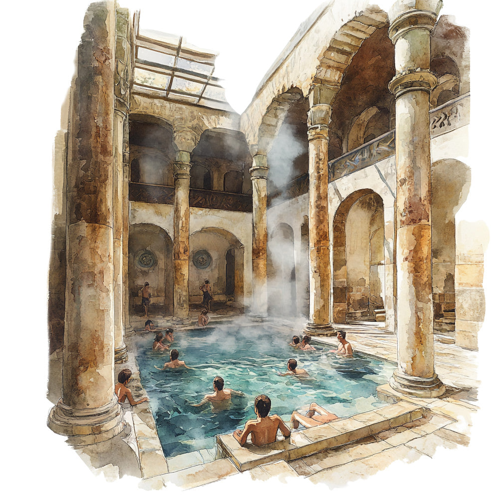 Roman Empire Fabric Panel 15