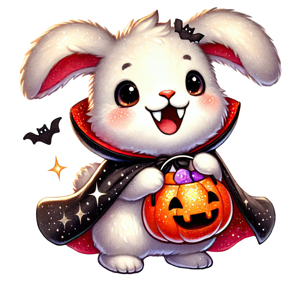 Halloween Wonder Animals Fabric Panel 16