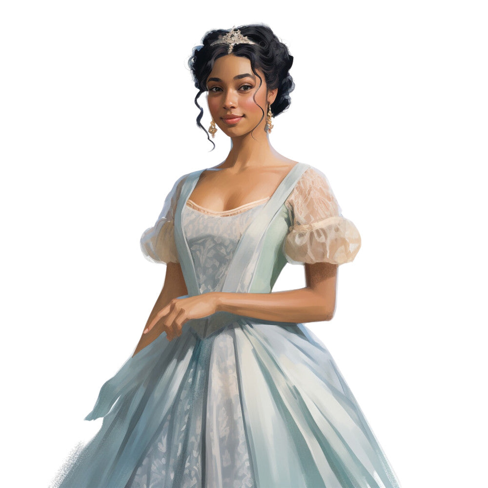 Regency Era Fabric Panel 34