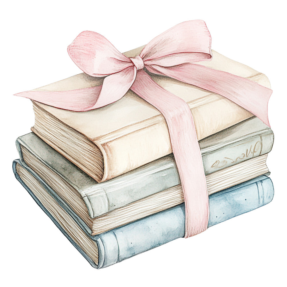 Shabby Chic Books Fabric Panel 14