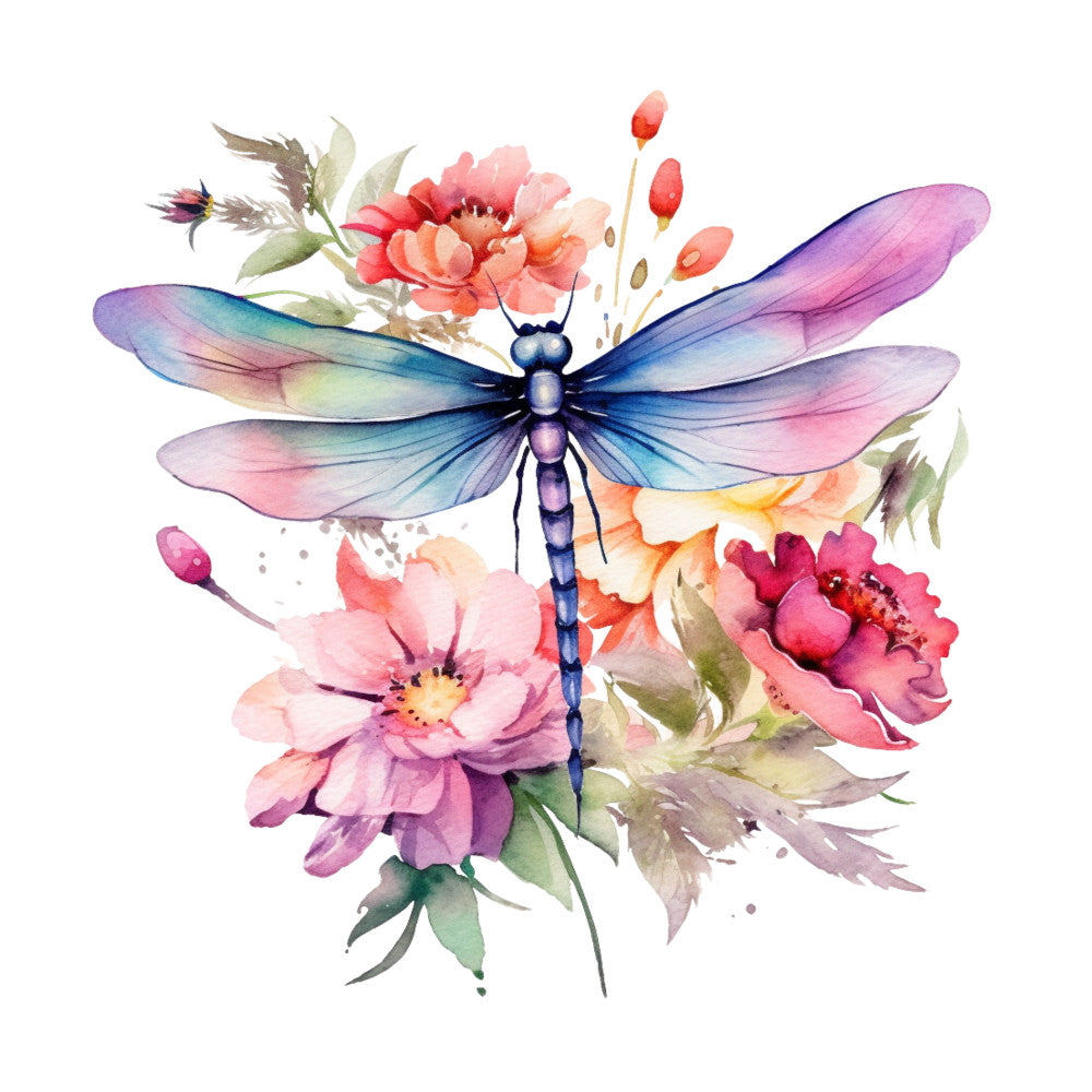 Beautiful Dragonfly Fabric Panel 3