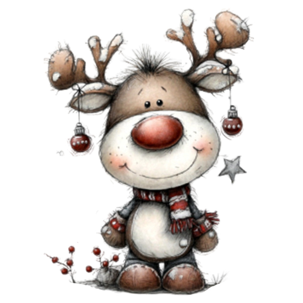 1st Whimsical Christmas Fabric Panel 73