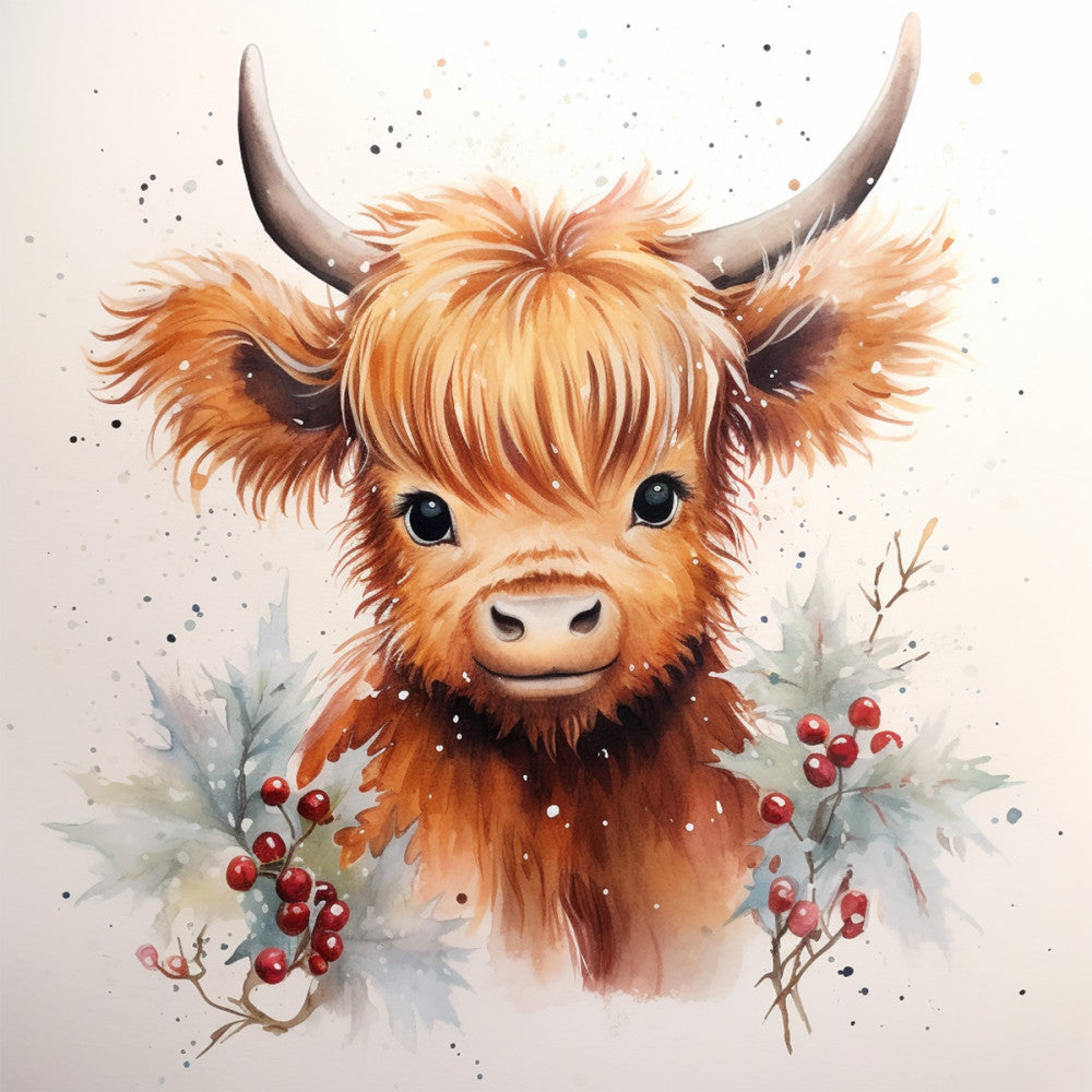 A Country Christmas Fabric Panel 53