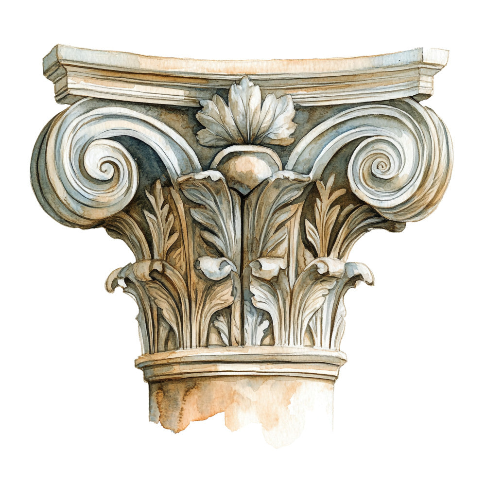 Ancient Greece Fabric Panel 12