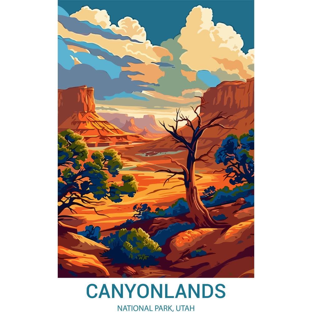 National Parks Posters Fabric Panel 58