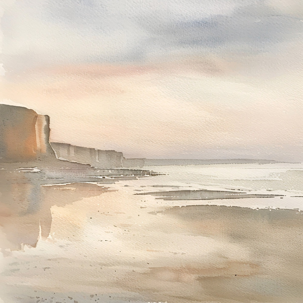 Normandy Travel Art Fabric Panel 5