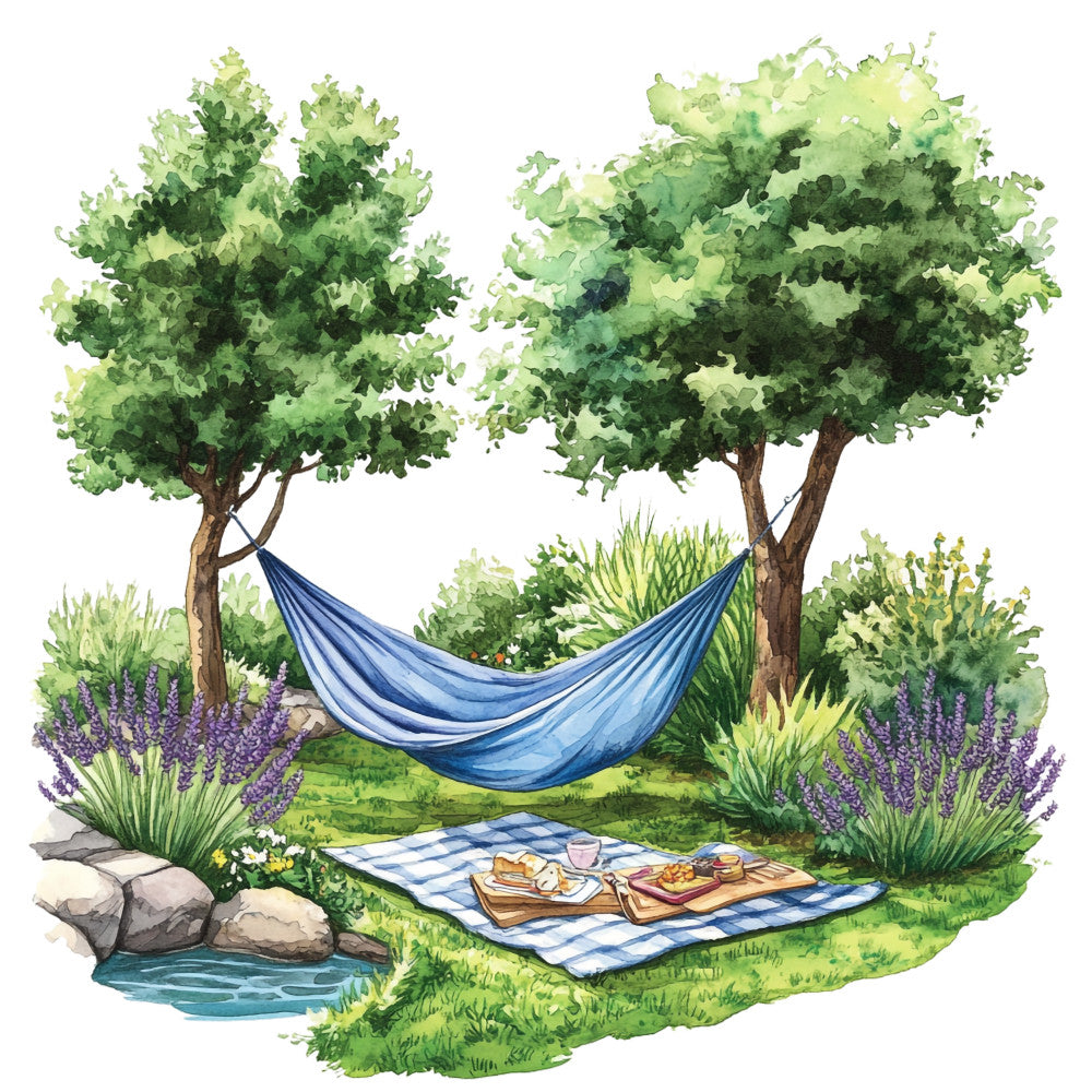 Spring Gardens Fabric Panel 4