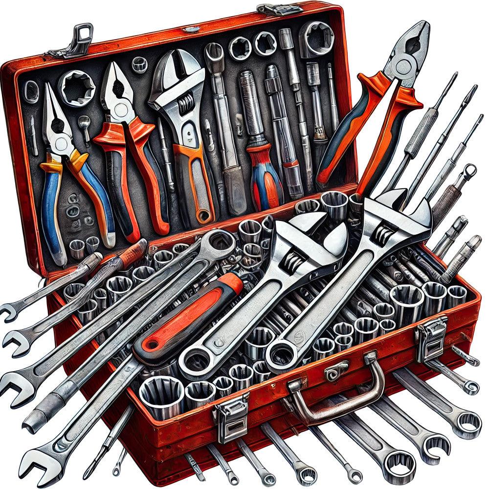 Mechanics Fabric Panel 6