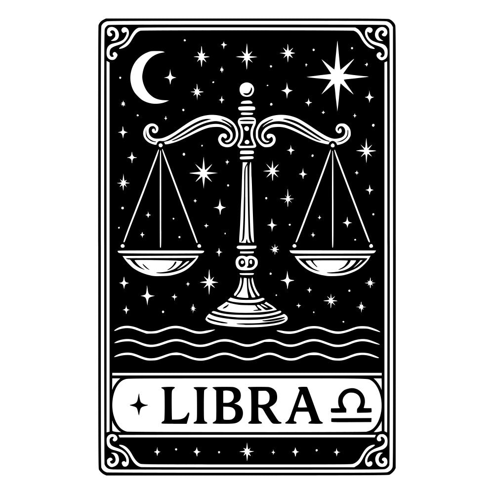 Zodiac Cards Fabric Panel 10