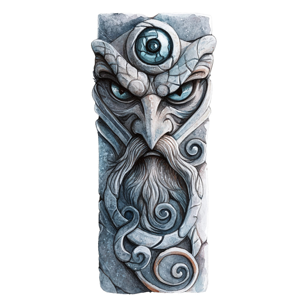 Nordic Totems Fabric Panel 22