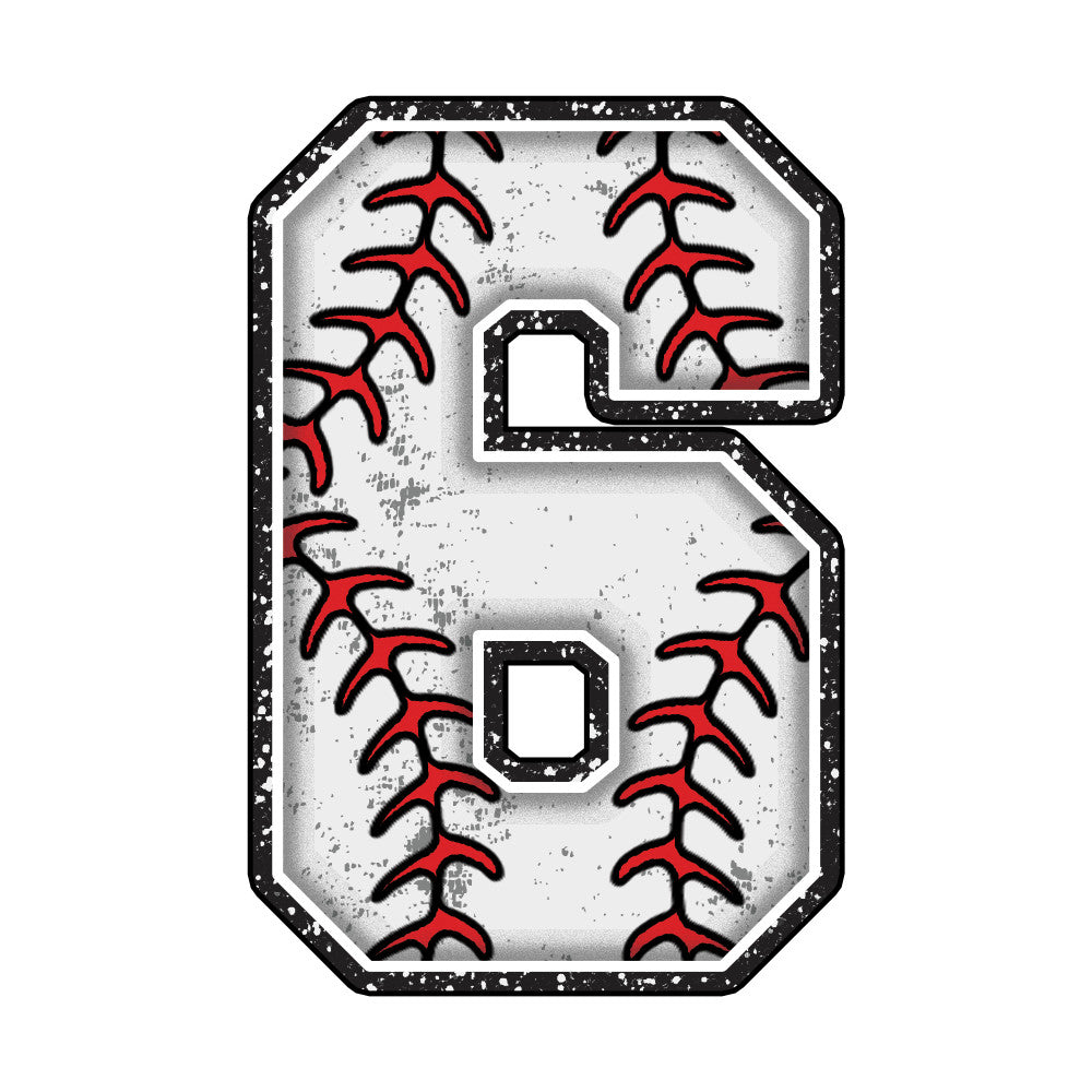 Baseball Alphabet Fabric Panel 7