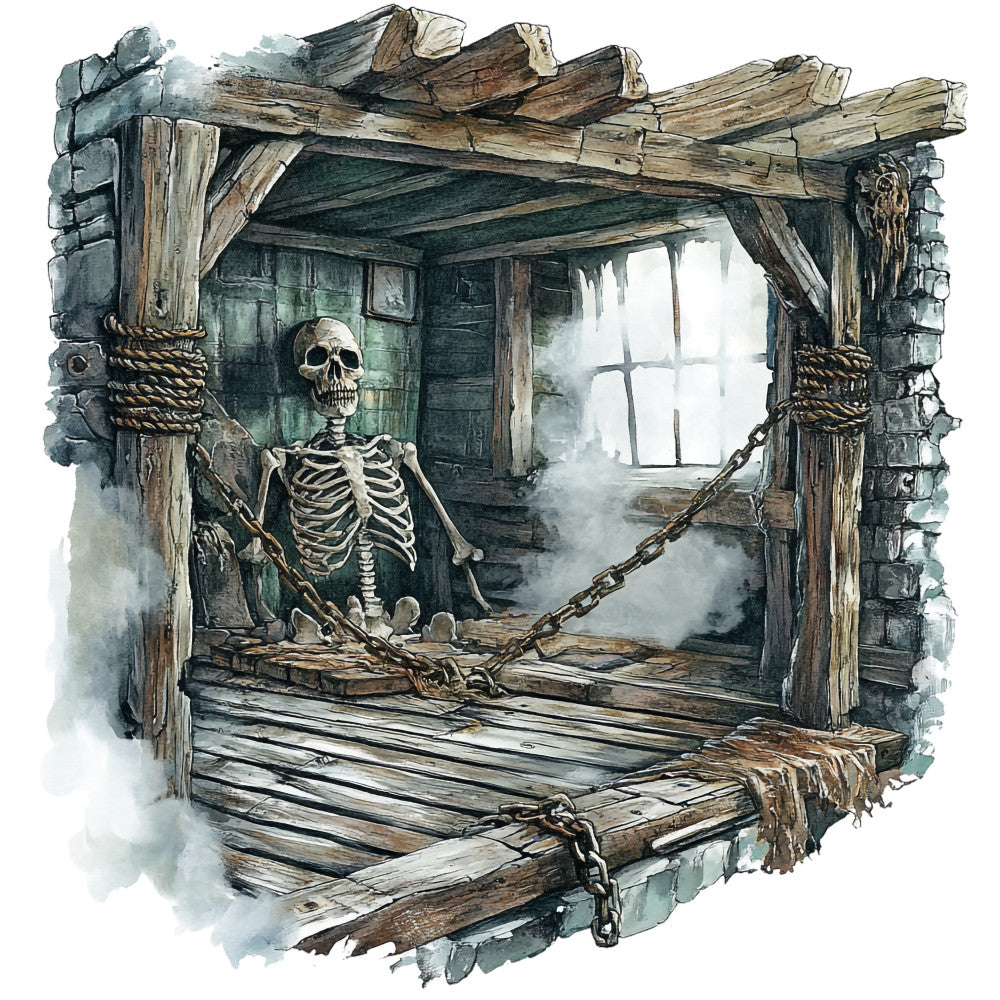 Haunted Ocean Fabric Panel 31