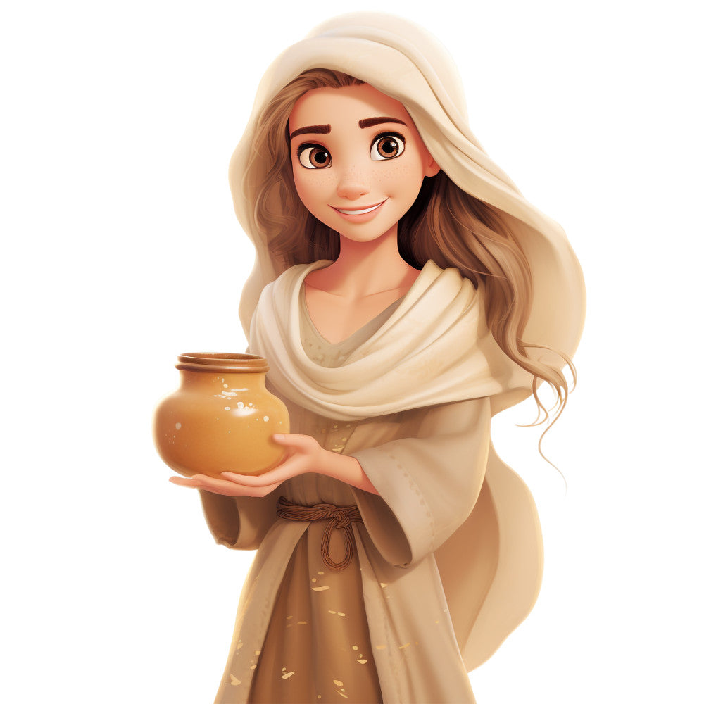 Women of the Bible Fabric Panel 15