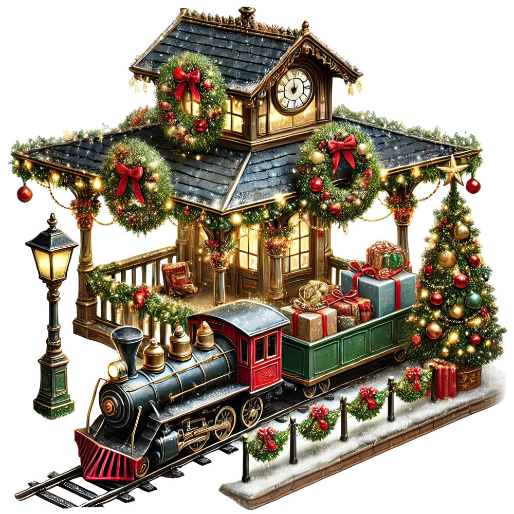 Christmas Toys Fabric Panel 12