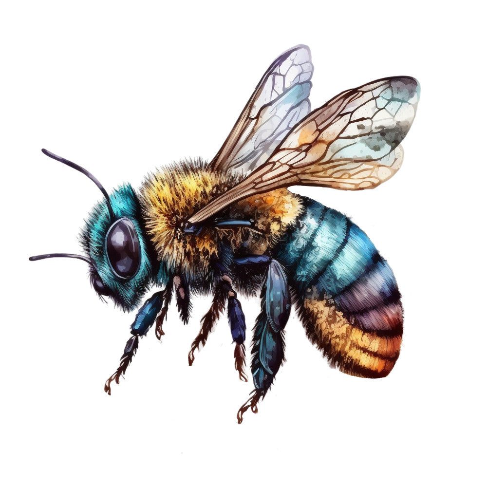 Honey Bees Fabric Panel 19