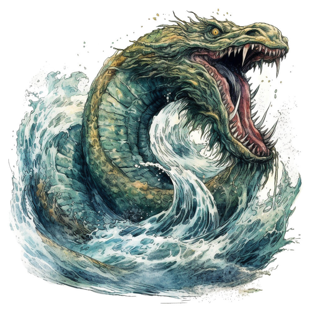 Mythological Creatures Fabric Panel 8