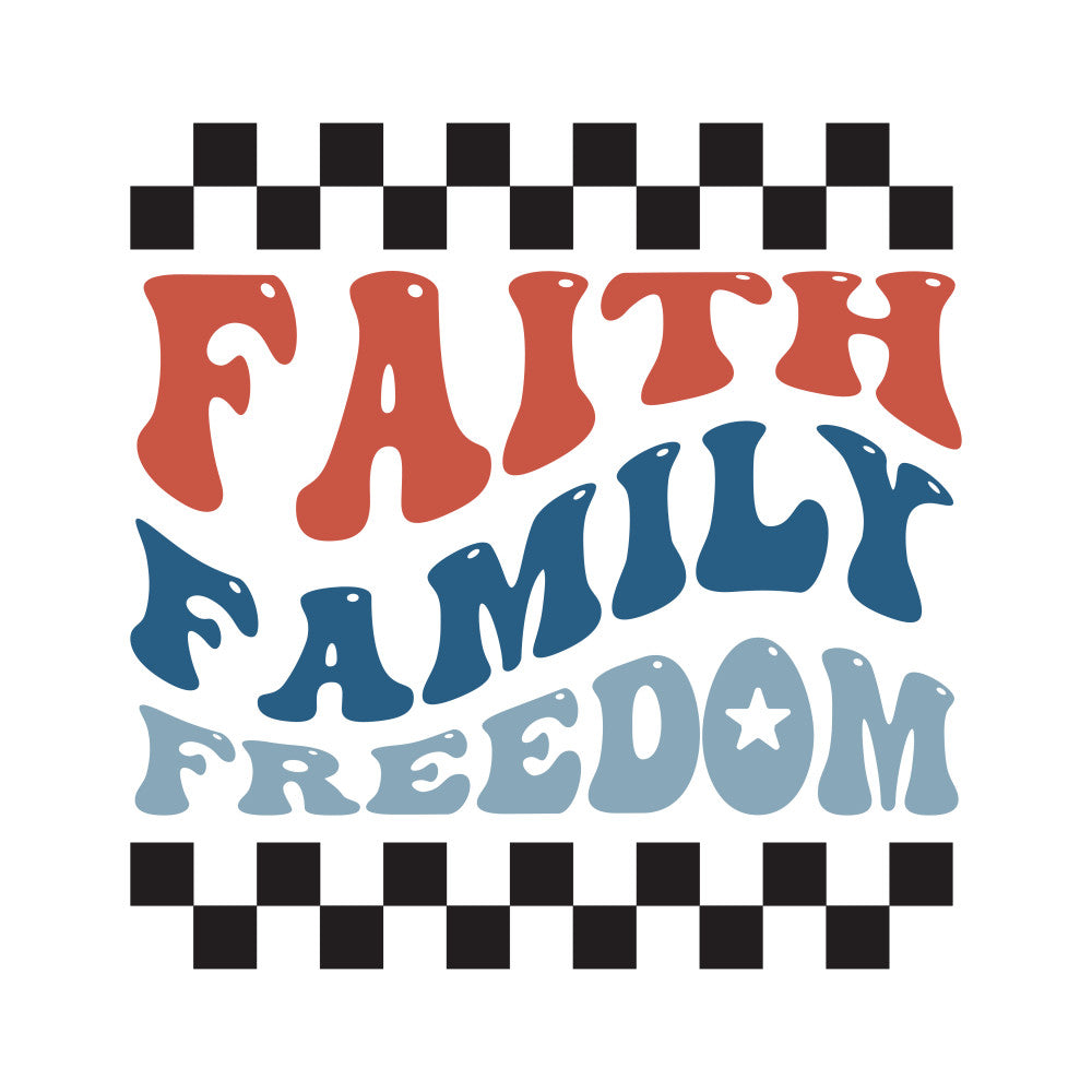 4th of July Retro Fabric Panel 15