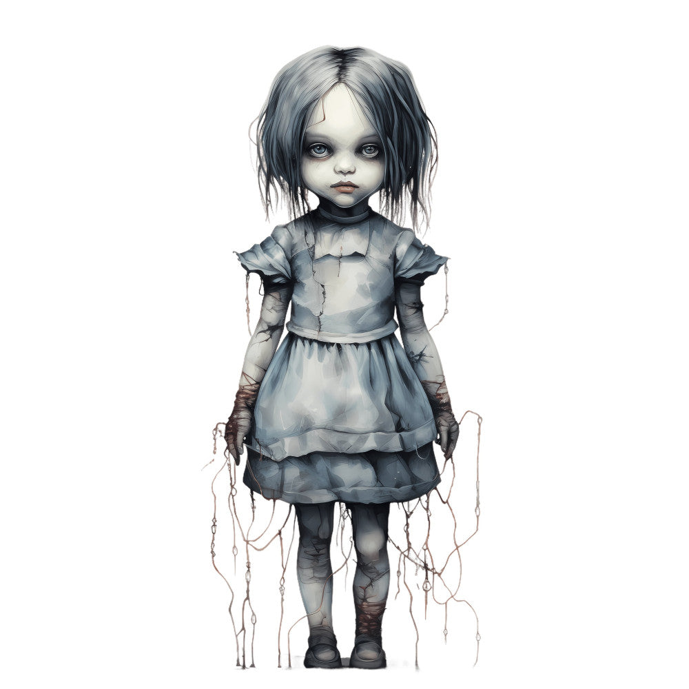 goth, dark, moody, gray, charcoal, pale skin, spooky, eerie, haunting, gothic girl, mysterious, dark fantasy, whimsical, ethereal, chains, damaged clothing, tattered, distressed, alternative, macabre, dark aesthetic, portrait, character design, gothic lolita, steampunk, halloween, dark romance, atmospheric, haunted, melancholic
