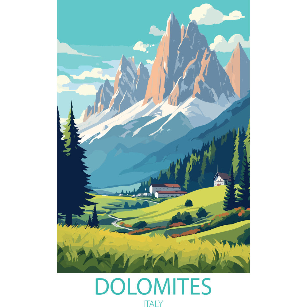 Travel Poster Fabric Panel 10