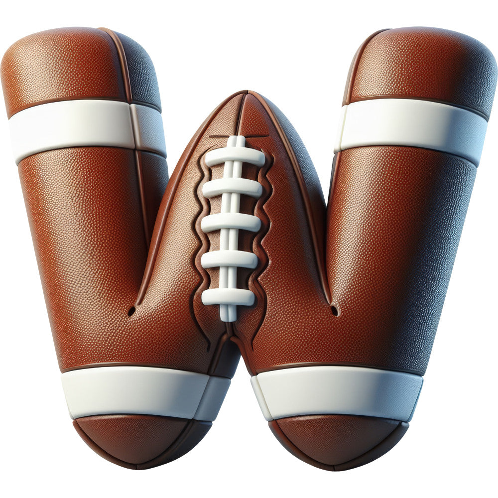 Football Alphabet Fabric Panel 31