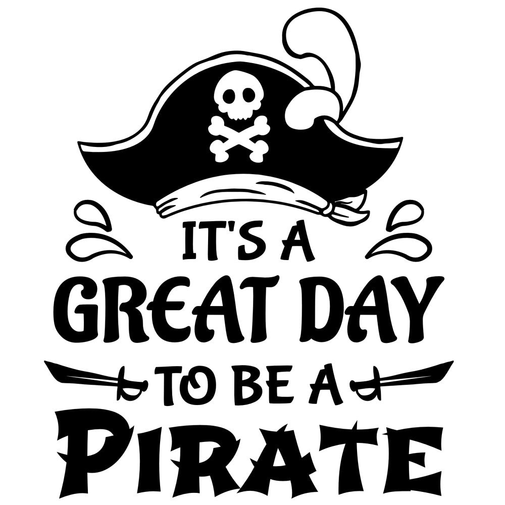 Be a Pirate Fabric Panel 1