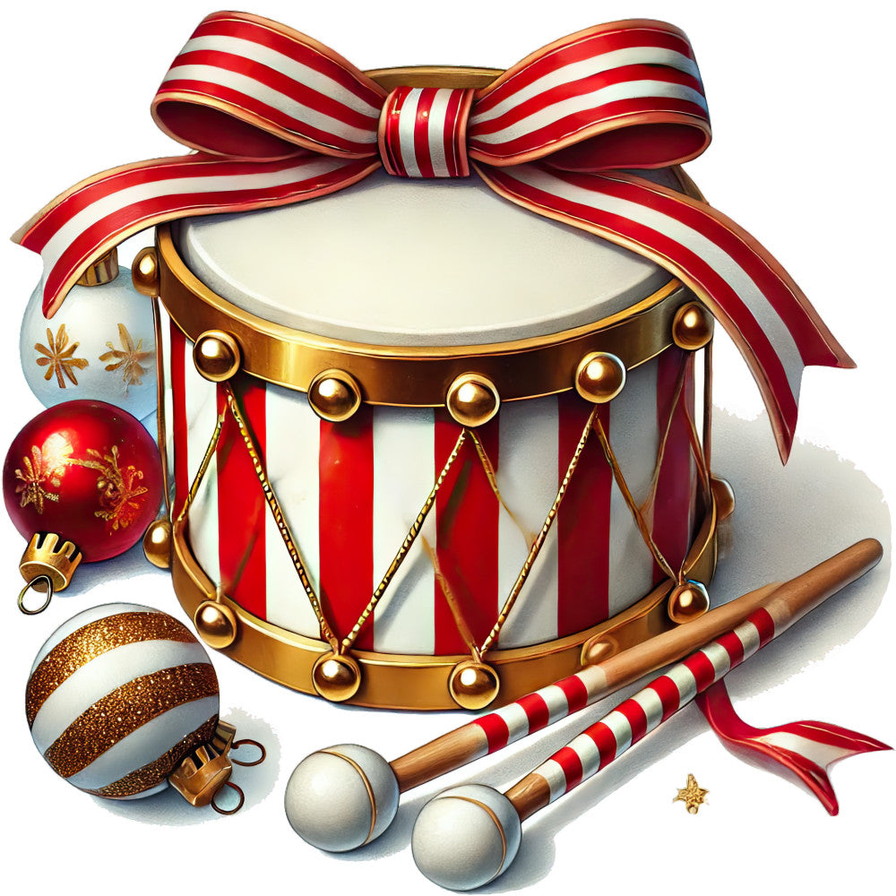 Christmas Toys Fabric Panel 2