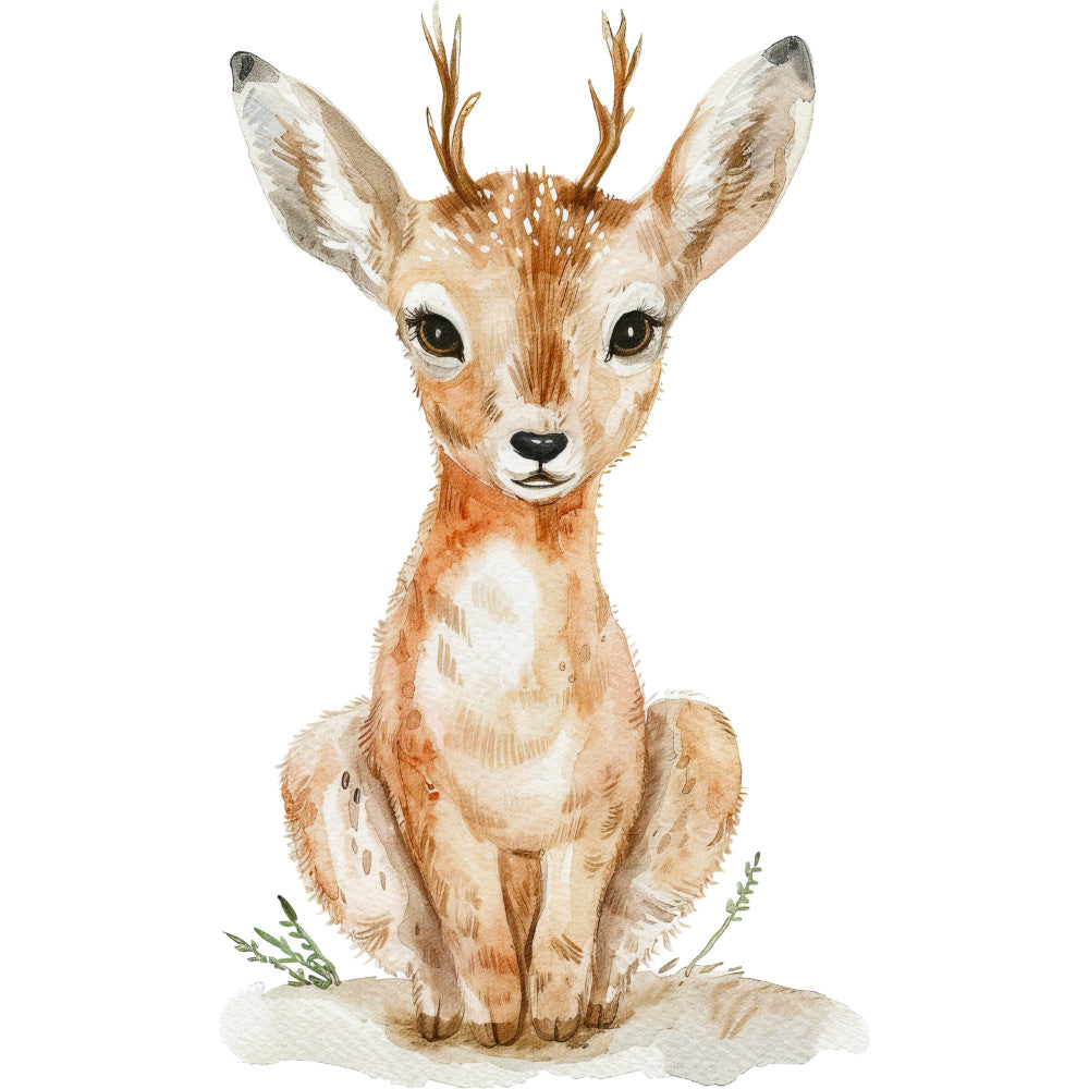 Woodland Animals World Fabric Panel 43